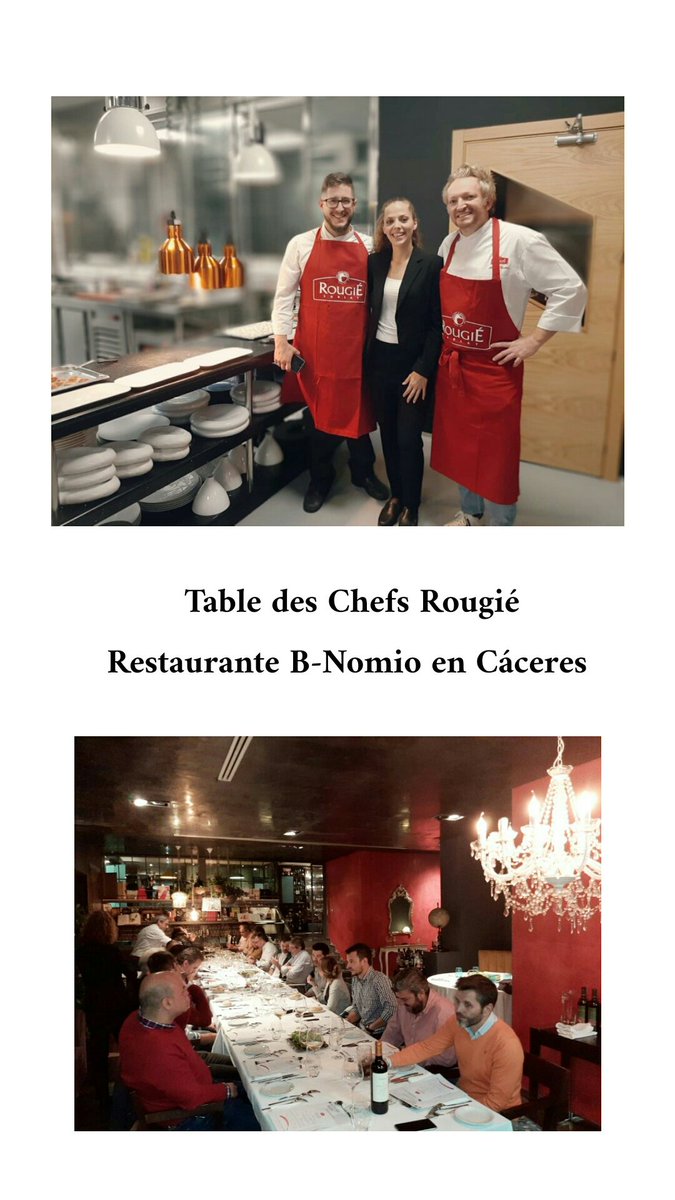 RougieES's tweet photo. Cena "Table des Chefs Rougié" en #Caceres organizado por @bnomiocaceres ✔@Provecaex ✔ @ATLASGOURMET ✔y @RougieES ✔
#foiegras #pato #foiegrasfresco #micuit #blocdefoiegras #terrina #patoalaroyal #virutasdefoiegras #magret https://t.co/KhhB5iTHjh