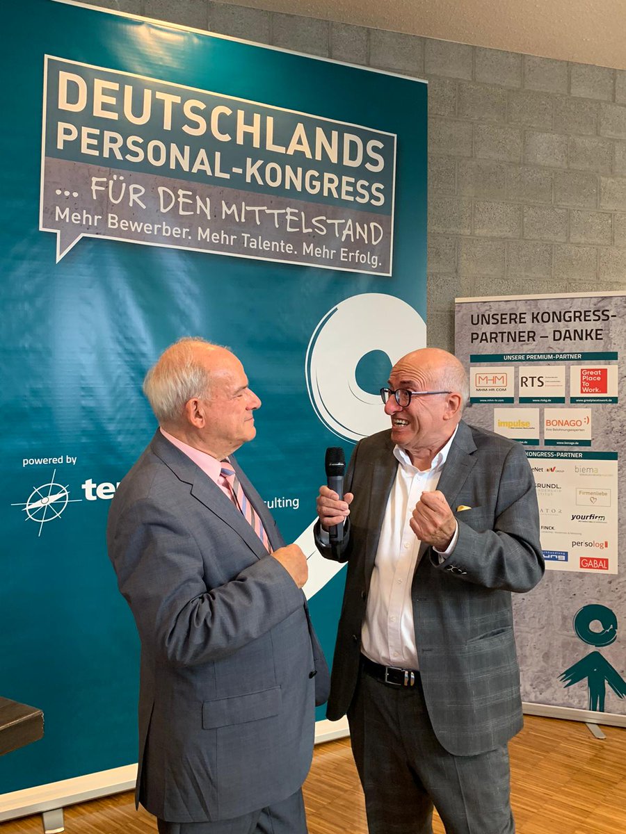 #DPK
Es ist ein großartiger Vormittag bei Deutschlands Personal-Kongress 2019. Wir sind schon voller Vorfreude auf alle Begegnugen, Speaker und alle Inspiration am heutigen Nachmittag🙂