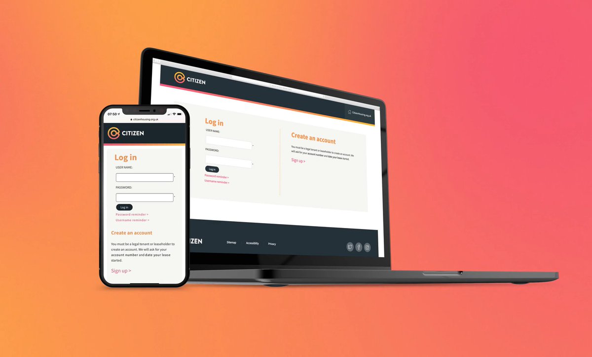 citizen_housing's tweet image. Today we are launching a campaign which encourages customers to use a new online customer portal, My Account. 
It allows customers to book a repair, pay rent and make an enquiry online 24 hours a day, seven days a week. 
Find out about My Account here: bit.ly/32ef2pX