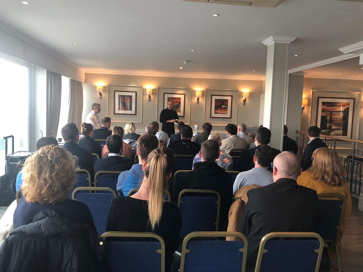 HBIngredients's tweet photo. We’re at Sandbanks hotel today with Countryfare for a pastry demo with Michael Zorin. #HBIngredients #HbFoodservice #Ingredients #SosaIngredients https://t.co/Pp5vH8e8W2