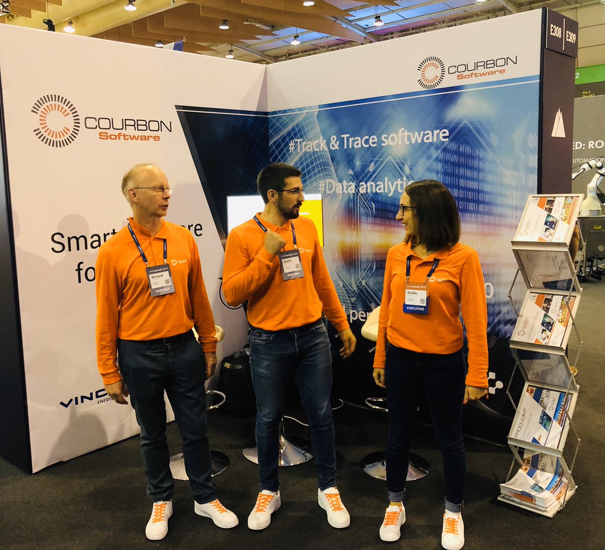 CourbonSoftware's tweet photo. 🚀#WebSummit2019  here we are 
Thanks to @Digitaleague  &amp; @auvergnerhalpes 👍🏻 https://t.co/TwexI6my38