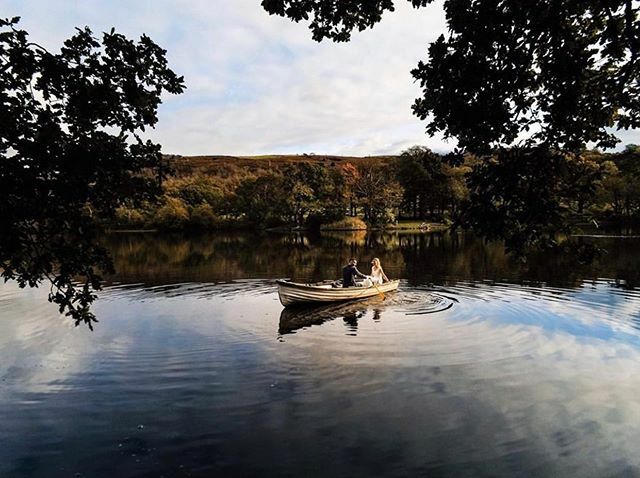 Autumn Glory — @mattgraingerphoto capturing the lake at Wyresdale for this beautiful wedding... with ever changing shades of nature as the backdrop... 🍂 ift.tt/2WHIbsq
