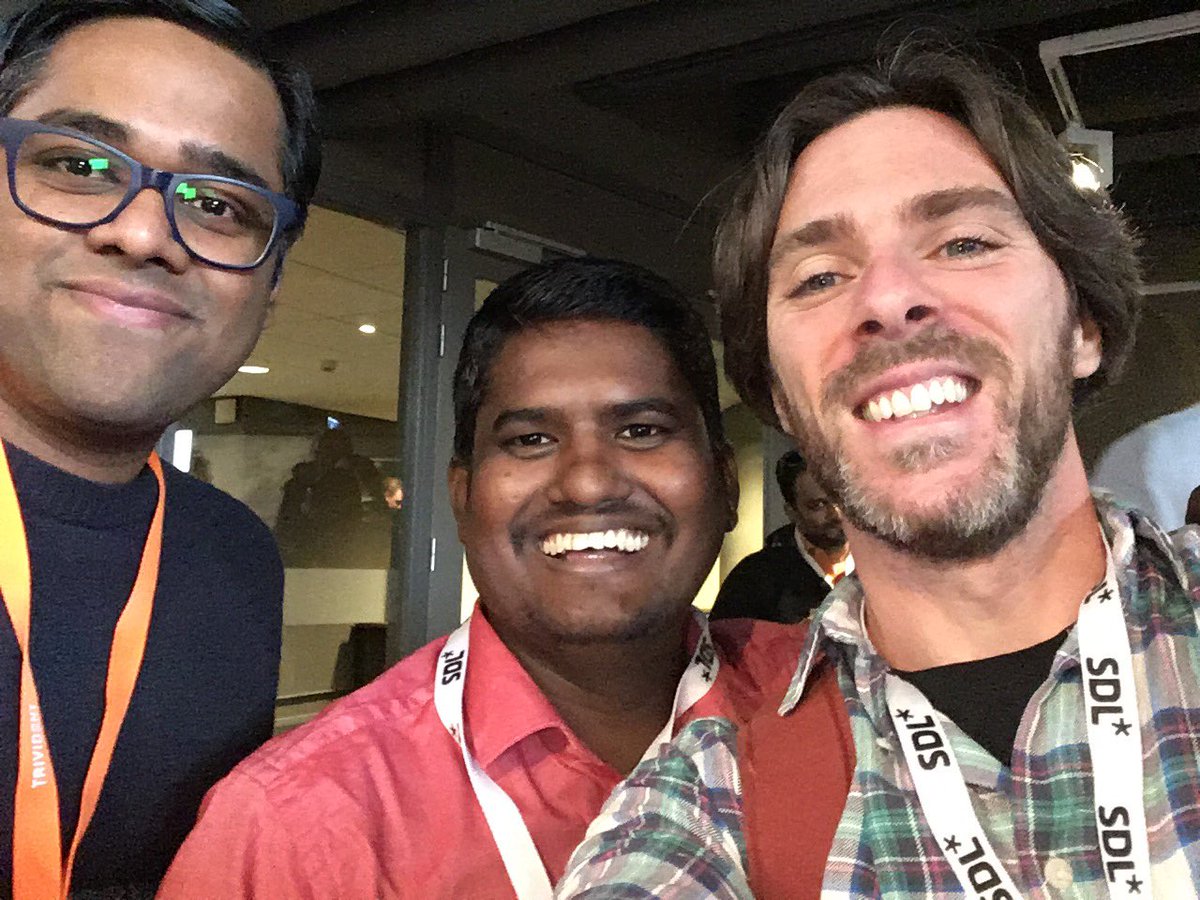 jonnybeemud's tweet photo. Meeting old and new friends at @TridionSummit :) @kunalshetye https://t.co/mKJAZ5QEHL