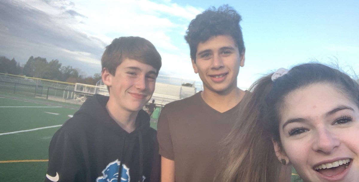 Leader <a href="/mialew3/">Mia Lewis</a> hanging with her freshies at ski team! #leaders #freshmen #totalsupport