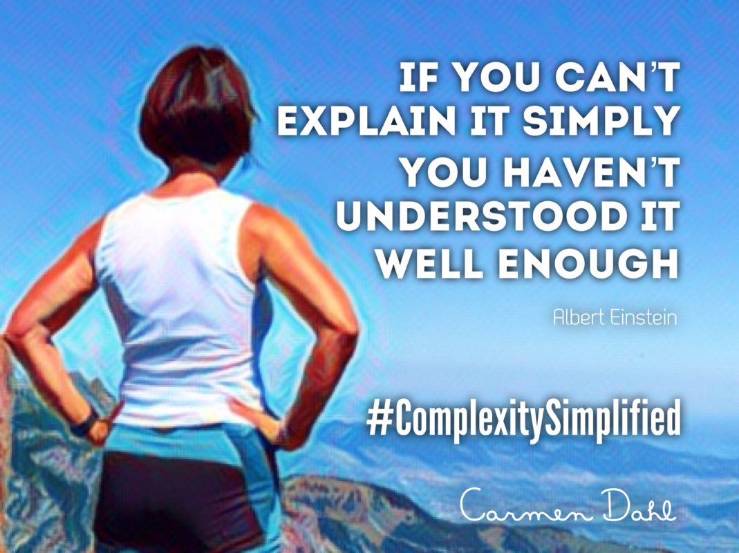 Dahl_Consult's tweet image. It’s as easy as that #ComplexitySimplified 😉!