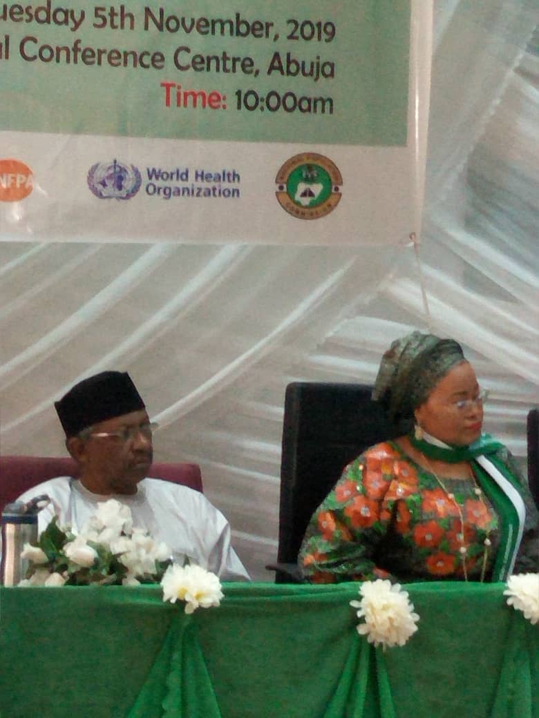 Fmohnigeria's tweet photo. On going - FG launches the 2018 Nigeria Demographic and Health Survey (NDHS) report; the 6th Survey in Nigeria, beginning from 1990. https://t.co/88F673vJkL