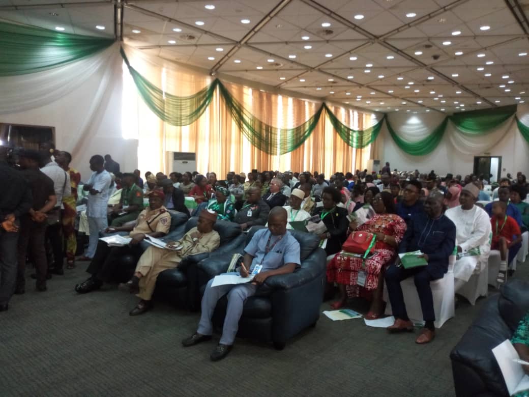 Fmohnigeria's tweet photo. On going - FG launches the 2018 Nigeria Demographic and Health Survey (NDHS) report; the 6th Survey in Nigeria, beginning from 1990. https://t.co/88F673vJkL