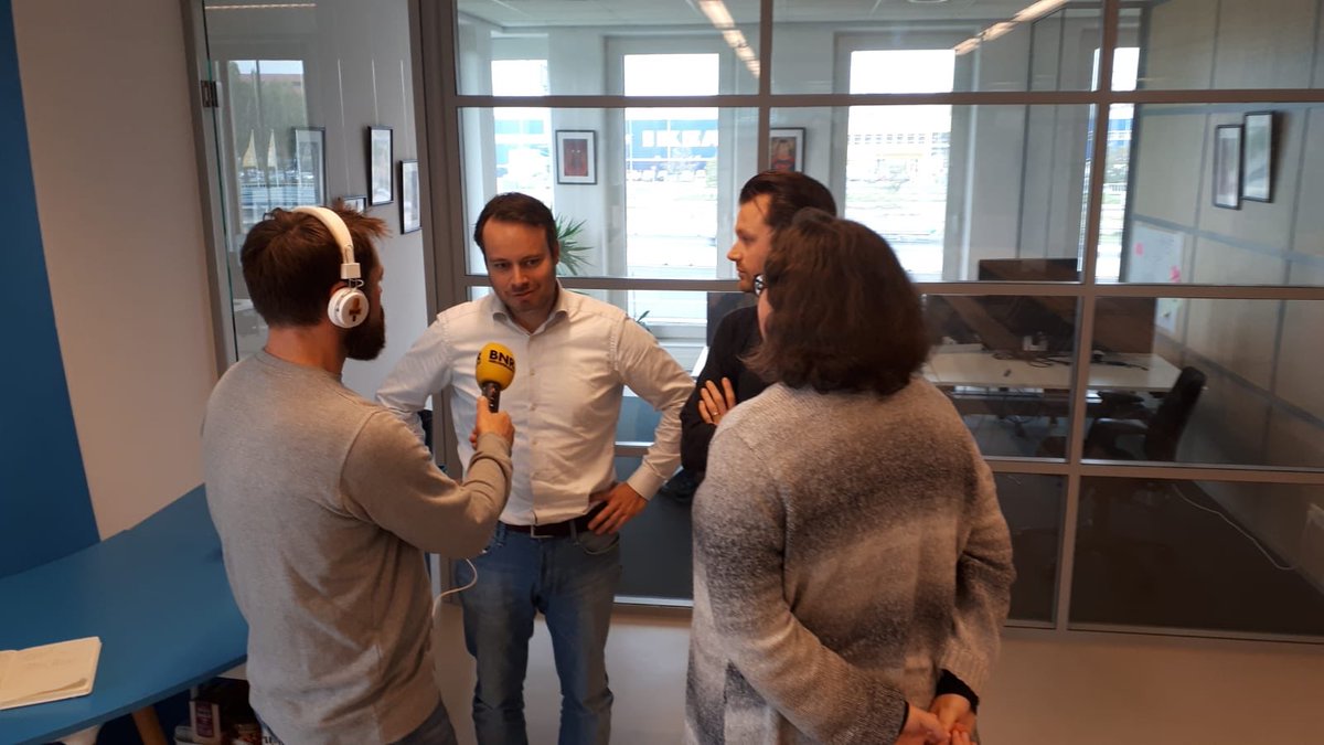Vanmorgen was <a href="/BNR/">BNR Nieuwsradio</a> bij <a href="/powerpeers/">Powerpeers</a> te gast om ons te interviewen over de landelijke #Thuiswerkdag. Benieuwd? Heel binnenkort te horen op BNR! #PowertothePeople