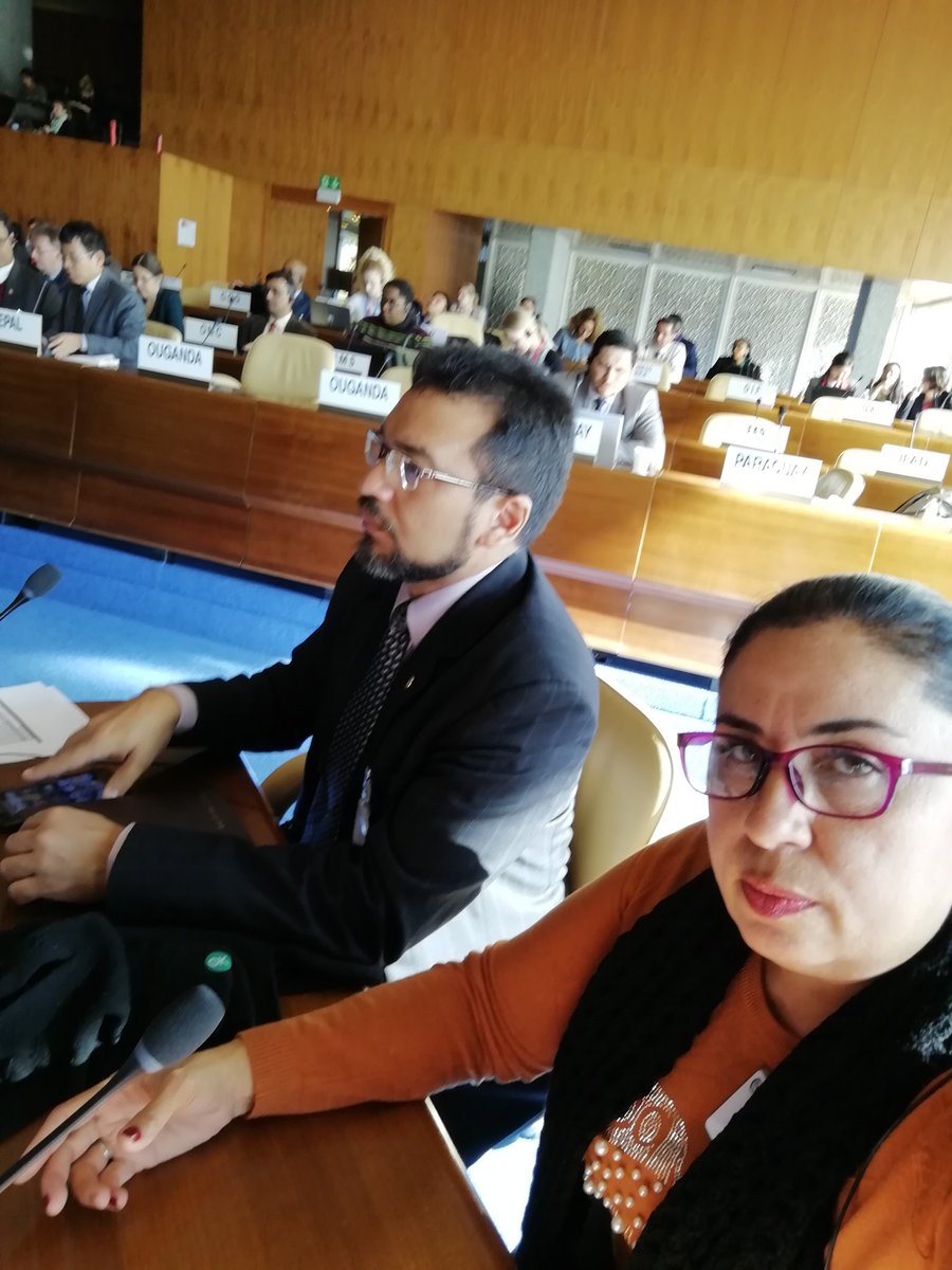 CentralASI's tweet photo. Leída Marcela León: Sec. General y José Vicente Rivero:Sec. de Organización de @CentralASI presentes en la 337a Reunión del Consejo Administración OIT. Seguimiento y Resultados del Informe Comisión de Encuesta @ilo @CSA_TUCA @ituc @TUDCN_rscd @OITAndina @CFDT @cnv @IldisFesVE https://t.co/qjTRyjSbOT