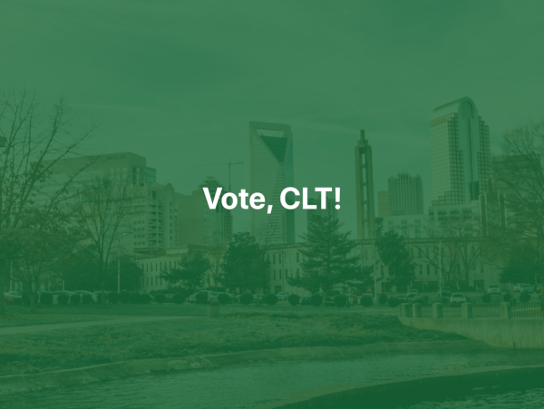 Today is Voting Day!  Have your ballot ready before you go to the polls! voteclt.com/ballot/
