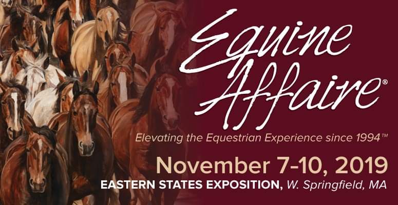 Visit Farm Jenny in Booth #644 Better Living Center at <a href="/equineaffaire/">Equine Affaire, Inc.</a> MA. Enter to win our prize, pick up our freebie and learn how we can help you keep track of your horse's wellness.