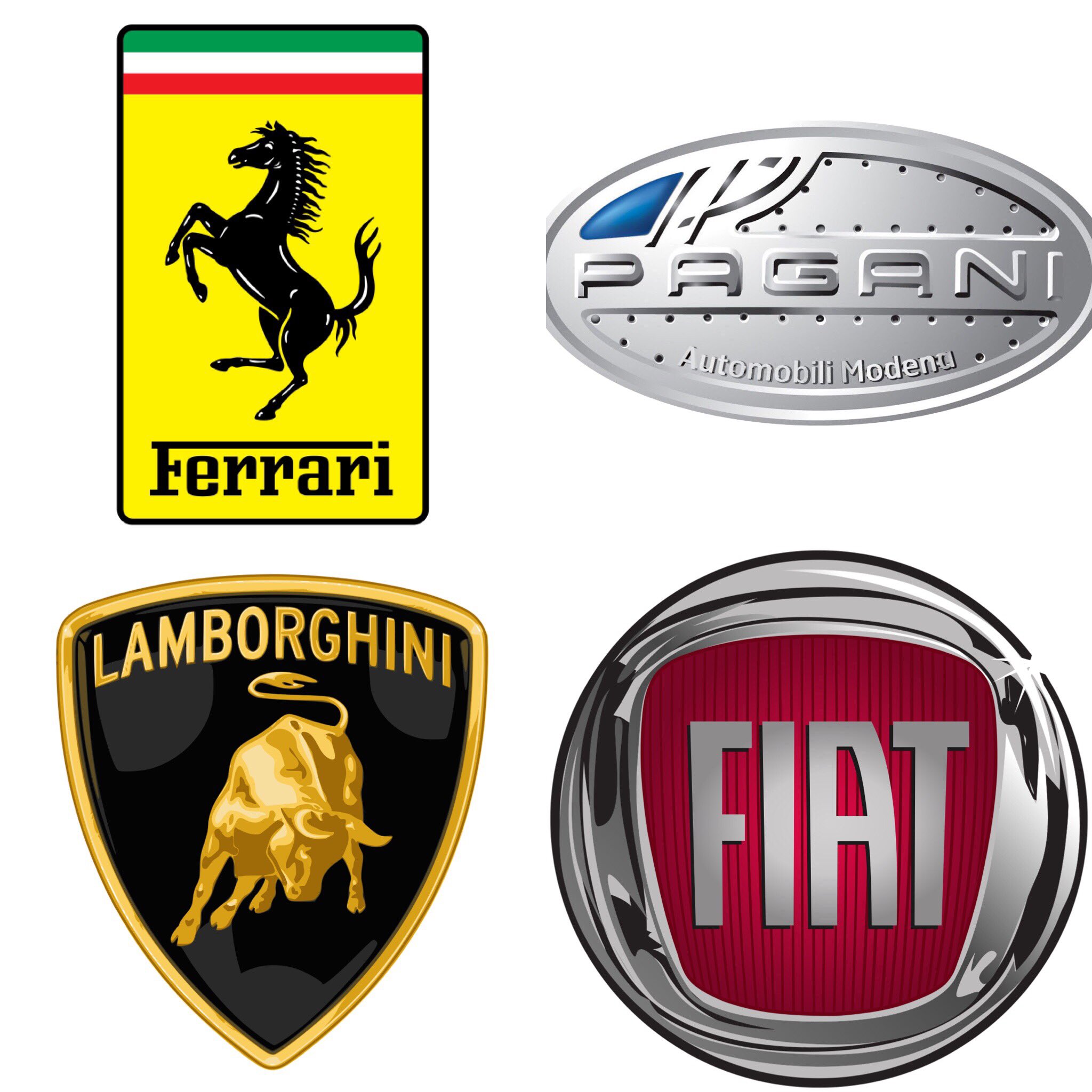 Italian Car Brands Logos