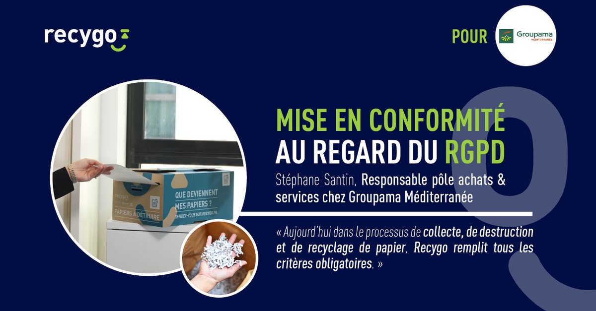 recygo's tweet photo. #TRIDECHETS | Qui de mieux que nos clients pour s’exprimer sur notre nouvelle offre Recygo CONFIDENCE ? 🤗
Découvrez le témoignage de Groupama Méditerranée !
>> A visionner via https://t.co/hRpqFIti9y https://t.co/LzOc4WNMyI