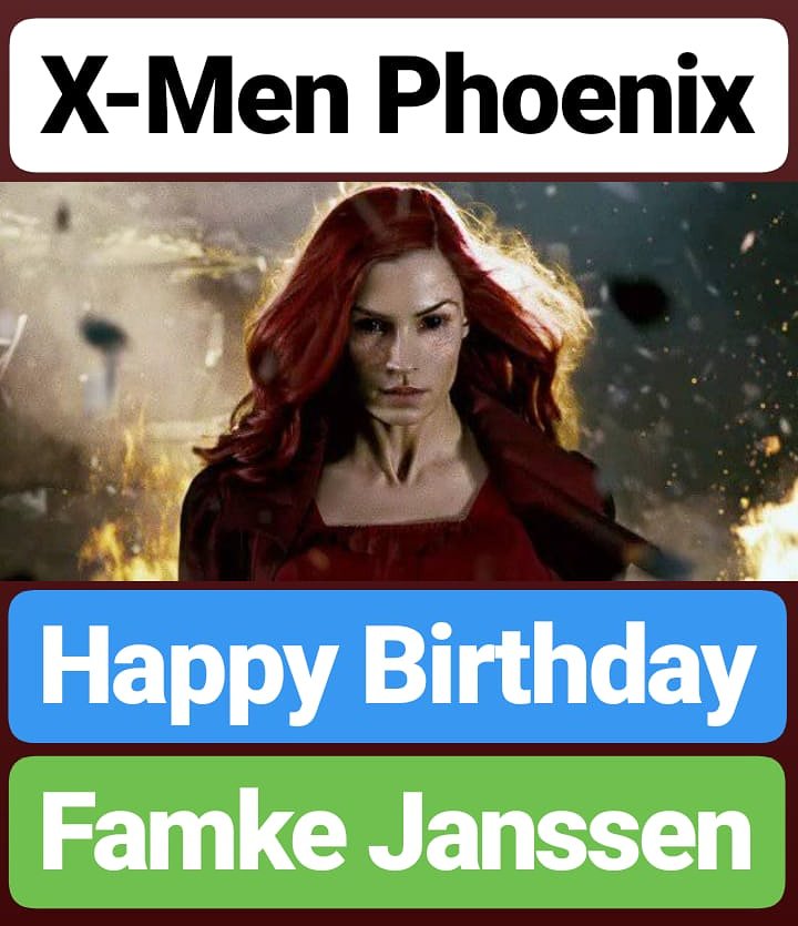 Happy Birthday 
Famke Janssen   