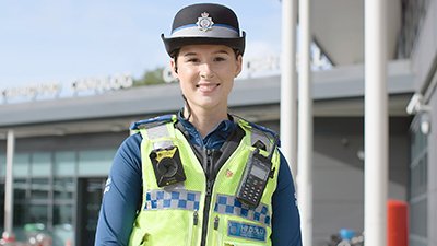 BTPWales's tweet photo. Colleagues, rail staff and the local community cannot speak highly enough of Bethan - BTP's 'PCSO of the Year' 🏆

Read more about her win here ➡️ https://t.co/ldWkYpwISg

#WeAreBTP https://t.co/Bl1MvdUOJn
