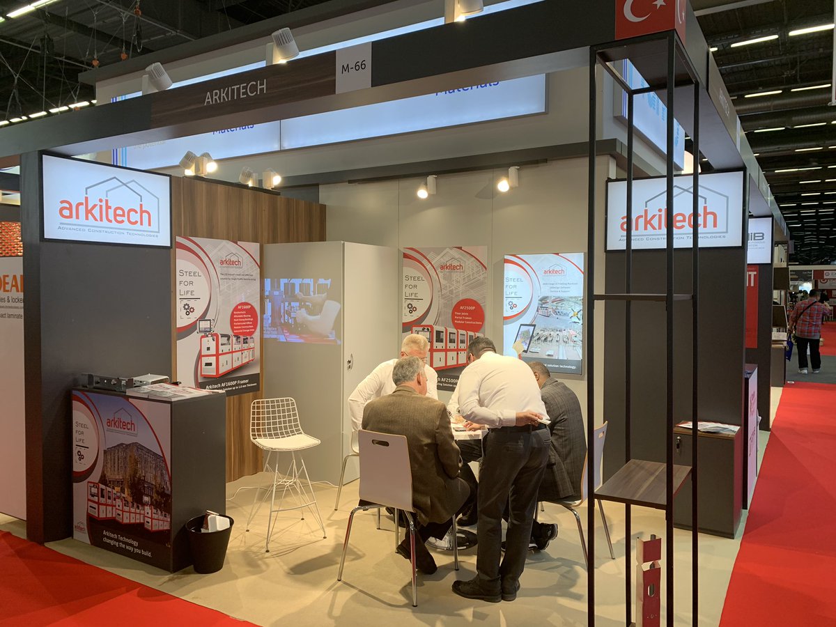 golerco's tweet image. Another busy day at ARKITECH stand in BATIMAT Paris. Come and visit us at stand M-66 (Hall 8). @arkitechfsystem @Batimat #batimat2019