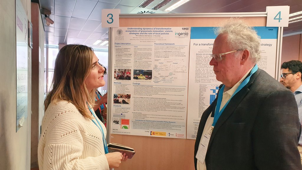 SandraBoni4's tweet photo. Poster session at #tipc2019 conference discussing how @CapabilityApp #human development could be a framework to understand process and #transformative #outcomes @TIPConsortium @IntPartnerships @Ingenio_CsicUpv @STRN_Network @dvelasco82 @SPRU https://t.co/OODv2iYiMo