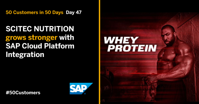 chriscoaches's tweet photo. #50Customers in 50 days. Day 47: Scitec Nutrition is growing its product range and entering new markets. “We have been able to provide an improved buying experience…achieving significant savings internally…in terms of time and resources’’ @ZooshDigital https://t.co/rhE7jilKu4 https://t.co/ZQscD6DUXf