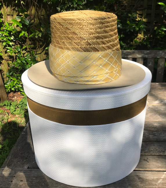 warchildaust's tweet photo. Custom made hats from the overflowing hat cupboards of Culture Club front man and 80's icon Boy George.  He never got the opportunity to wear these two as his trademark Stephen Jones hats became the norm.

He was quite happy to donate these for a great cause like War Child https://t.co/ChOmM33wVl