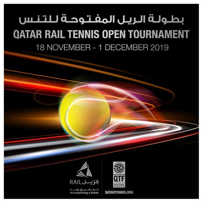 metrotram_qa's tweet photo. REGISTRATION NOW OPEN FOR Qatar Rail Tennis Open Tournament
registration forms are available on https://t.co/6PcP9RivOo
@qrc_official
#QTF #qatarrail #khalifa_complex #tournaments #doha #qatar https://t.co/FBI5sZOAvA