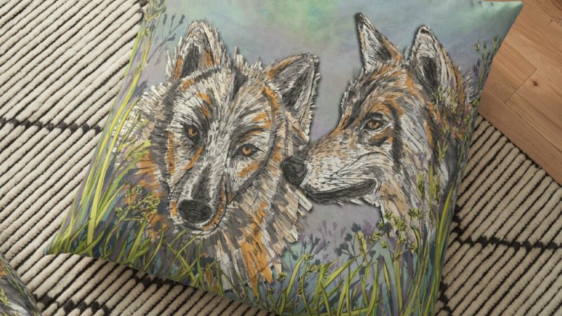 lottibdesigns's tweet photo. New 'Wolves' art out today ☺ find out more at https://t.co/Vvs3cfRKYc 😀 #wolf #wolves #lovewolves #artonstuff #redbubble #animalart #wildlifeart #lottibrown https://t.co/3w5fHQFjC2