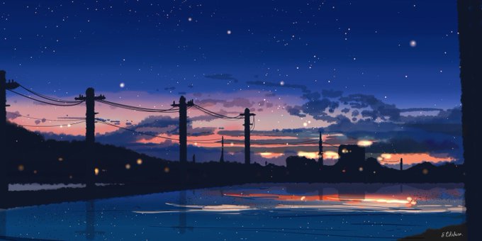 「夜空 風景」のTwitter画像/イラスト(古い順)｜3ページ目