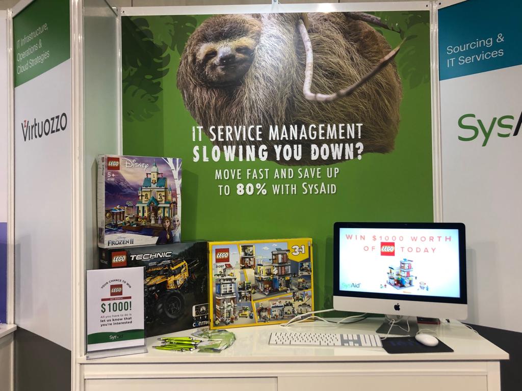 sysaid's tweet photo. At #GartnerSym today we're giving away $1000 worth of Lego, because you know... 'everything is awesome'. Please drop by, say hi, and grab your chance to win. #ITSM #Servicedesk https://t.co/1bcdXgoMbi