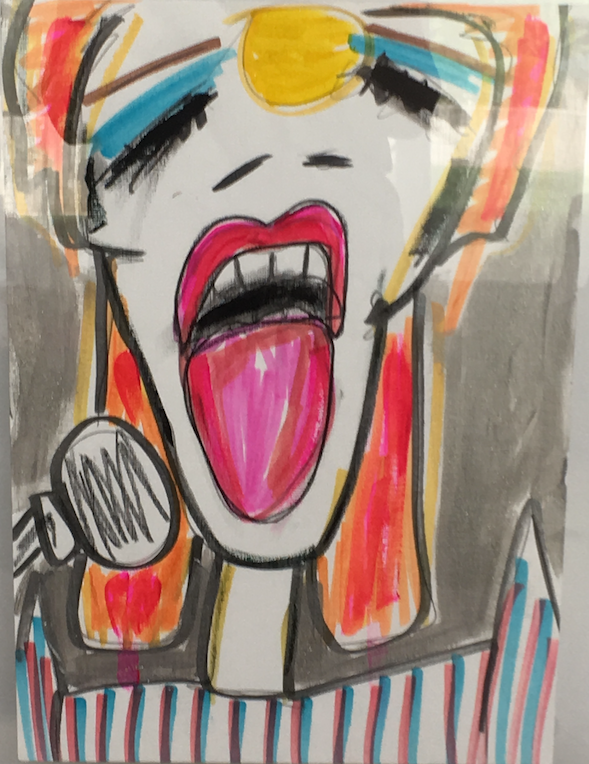 warchildaust's tweet photo. FRAMED ORIGINAL ART WORK
‘LIVE AT THE MARQUEE CLUB’
BY
BOY GEORGE

Buy an original SIGNED artwork created by Boy George https://t.co/NV2VXXIqi3