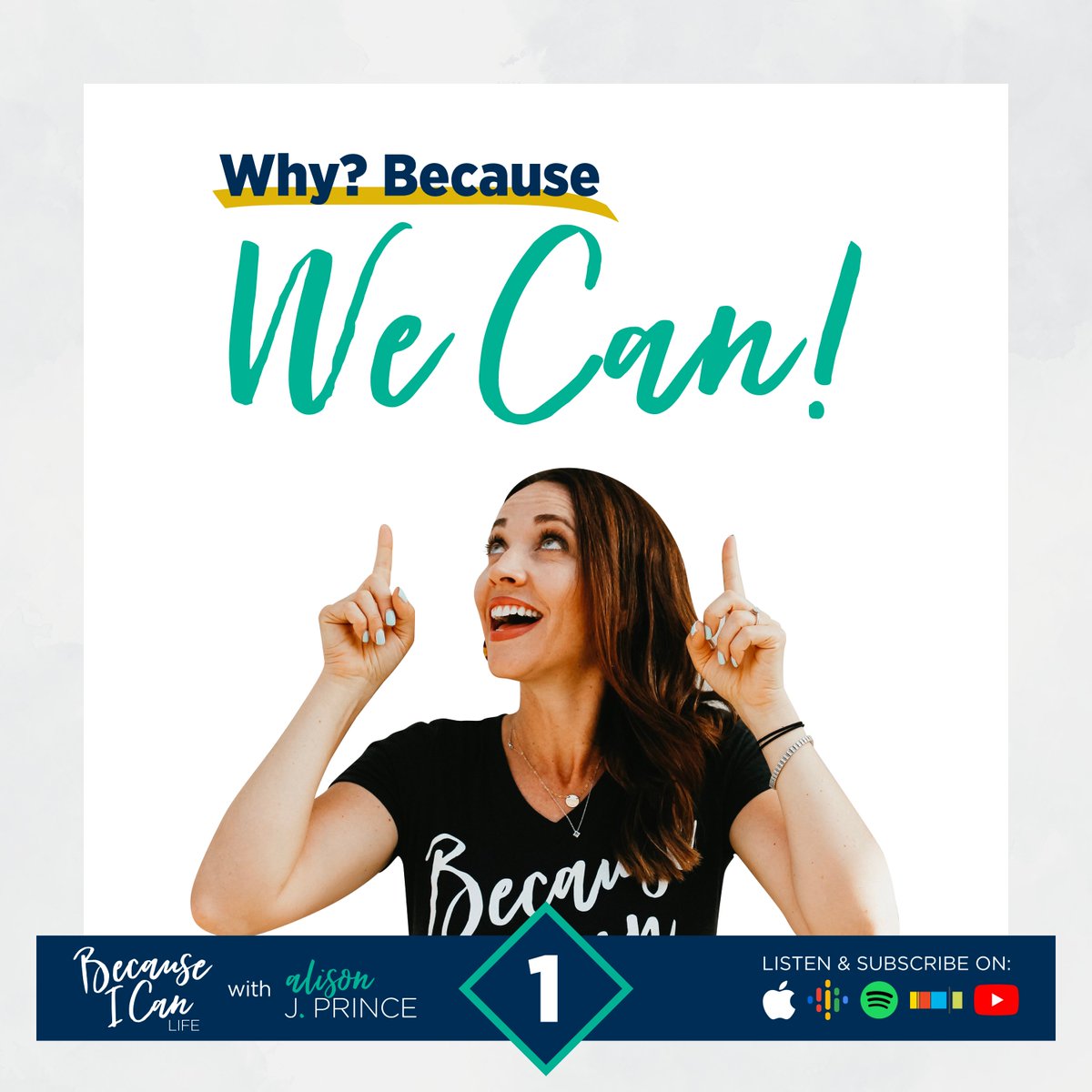 The Because I Can podcast is out now!!!! 🎉

Click below to enter a chance to win TWO TICKETS TO CLANCON LIVE 2020!⁣

⏩ ⁣alisonprince.com/giveaway
⁣
#mompreneur #becauseican #onlinebusiness