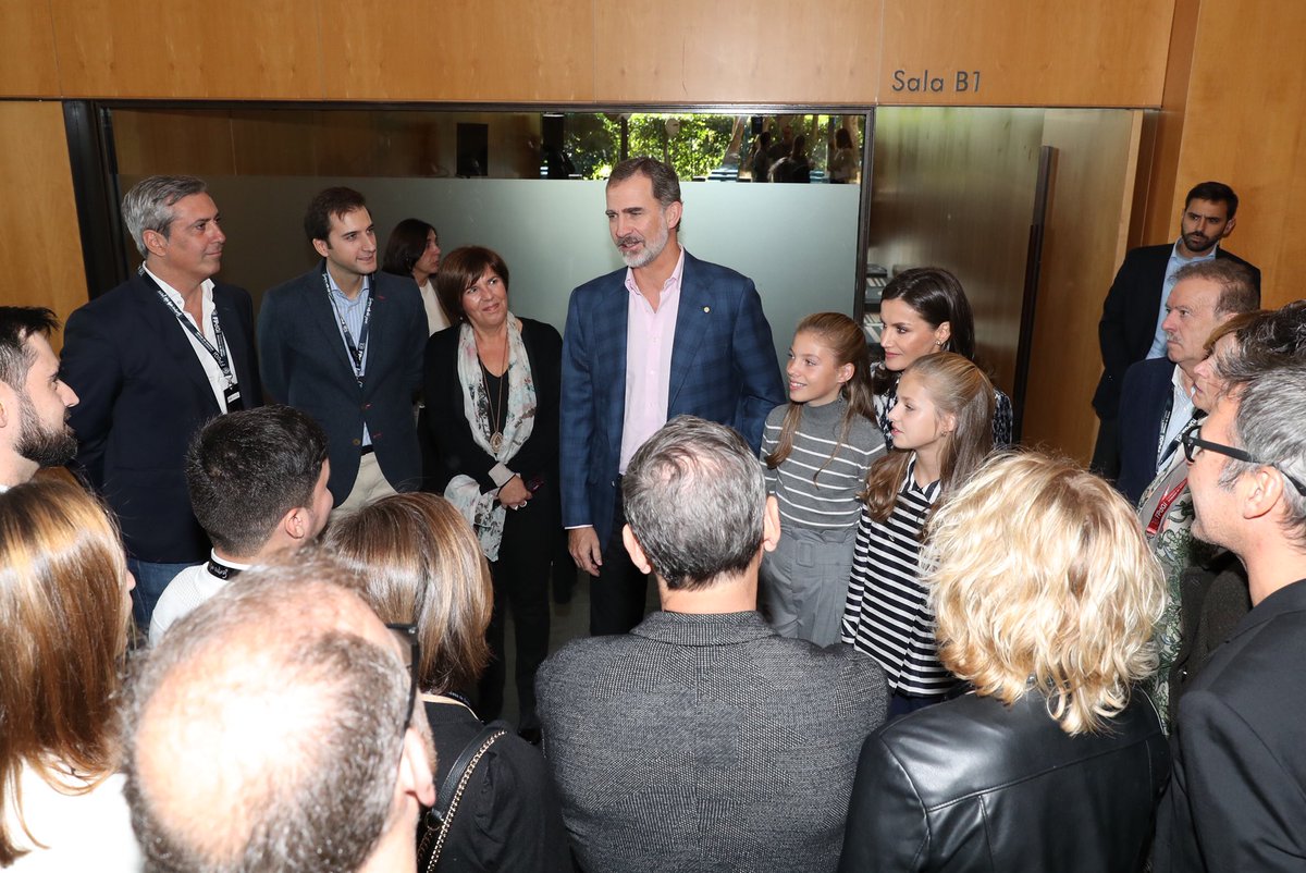 CasaReal's tweet photo. Jornada “El talento atrae al talento”, en el marco de la celebración del X aniversario de la FPdGi @FPdGi https://t.co/GTHEiNKn8G https://t.co/fJzTVGFjiv