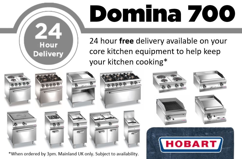 Hobart_UK's tweet photo. 24 hour FREE delivery is now available on our most popular items from the Hobart 700 series!

Choose the equipment you want, place your order by 3pm, and your new kitchen will arrive the next day➡️✔️

#NextDayDelivery #Hobart700 #InterestFreeAvailable https://t.co/dhIzxZp8Xr