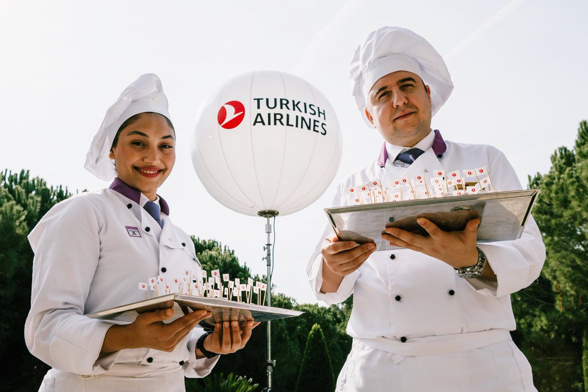 5 star service from our flying chefs at the Turkish Airlines World Golf Cup Grand Final 👩‍🍳👨‍🍳 #TAWGC #SOCAR #TurkTelekom