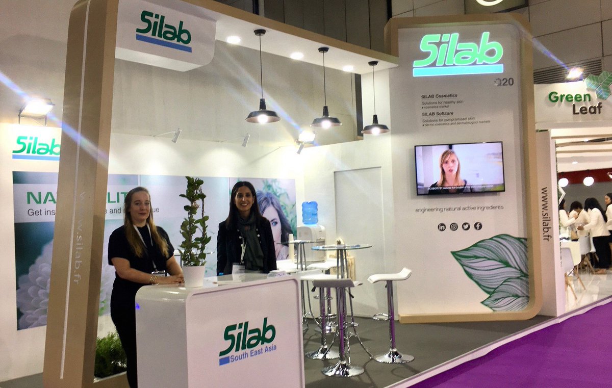 1st day at #incosAsia ! Meet our team on booth Q20. #activeingredients #innovation @incosmetics