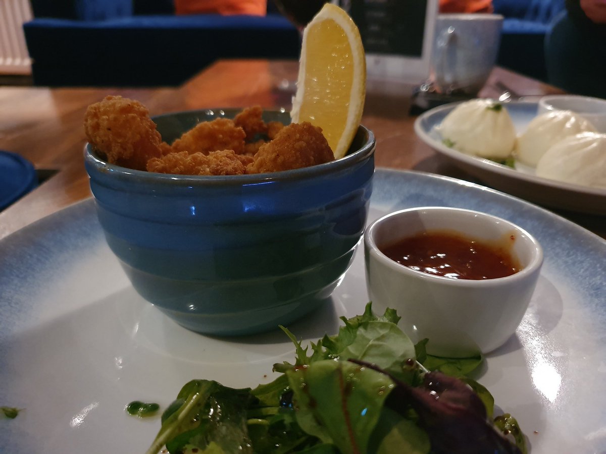 TheFunKitchen's tweet image. Popcorn Prawns with Sweet Chilli Dip 🦁🔥 #AMBERFunKitchen #Chester #ChesterFunKitchen #AMBER #FunKitchen