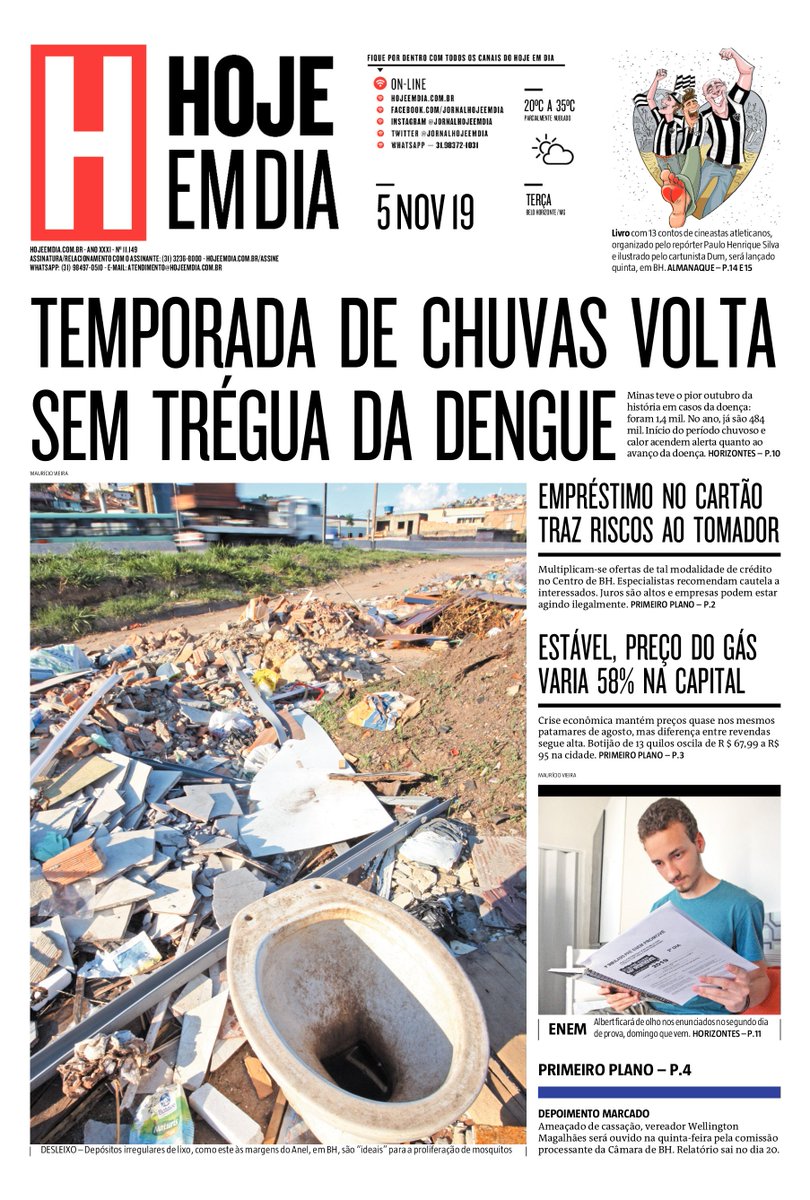 Jornal Bom Dia, Notícias