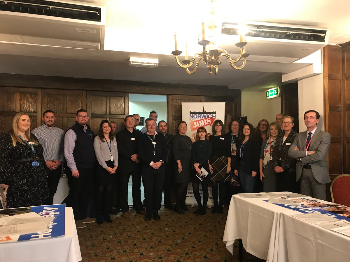 A huge thanks to all of the wonderful employers who attended our mini reverse jobs fair at the Maids Head Hotel. It was great to see so many enthusiastic young people keen to engage with employers to talk about real job vacancies&amp; to get advice &amp; support in their own job searches