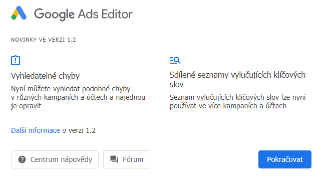 Vyšel nový #GoogleAds Editor 1.2. a přibyly tam Seznamy negativních klíčových slov!💥👏🆕
Všechny novinky najdete zde: support.google.com/google-ads/edi…