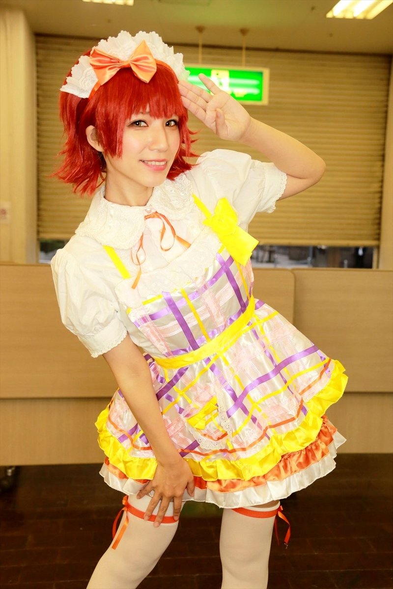 seserice's tweet photo. 【コスプレ】
THE IDOLM@STER MILLION LIVE!
野々原茜/茜ちゃんショップ開店！

ISFお疲れ様でした！会場の熱気最高すぎたし、楽しくて売り子に専念🔥してたので、少ない時間でも撮影してもらえて嬉しかった！😊✨
📸:1(@teru702)･2(@taiwantaichu)
2019.11.03 #ISF08 https://t.co/rPtrFw1RjF