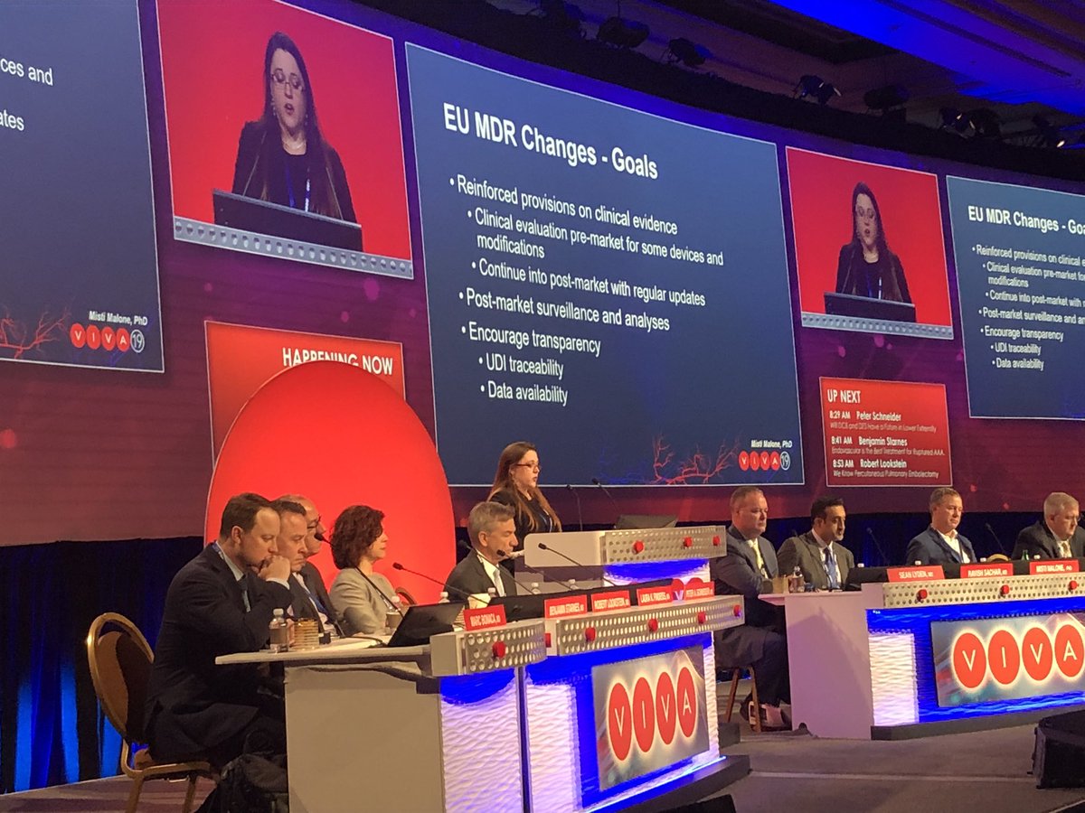 The VIVA Foundation (@vivaphysicians) on Twitter photo Misti Malone, PhD, discusses shifting worldwide regulatory priorities in the Global Theater at #VIVA19 Misti Malone, PhD, discusses shifting worldwide regulatory priorities in the Global Theater at #VIVA19