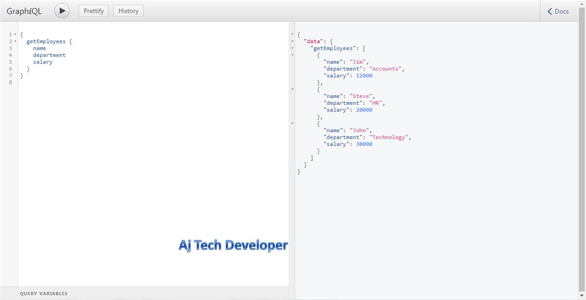 AjTechDeveloper's tweet image. Learn #GraphQL, #SpringBoot @springboot and #MySQL @MySQL integration in simple steps at #SoftwareDeveloperCentral with end to end working code in #GitHub: softwaredevelopercentral.blogspot.com/2019/11/graphq…