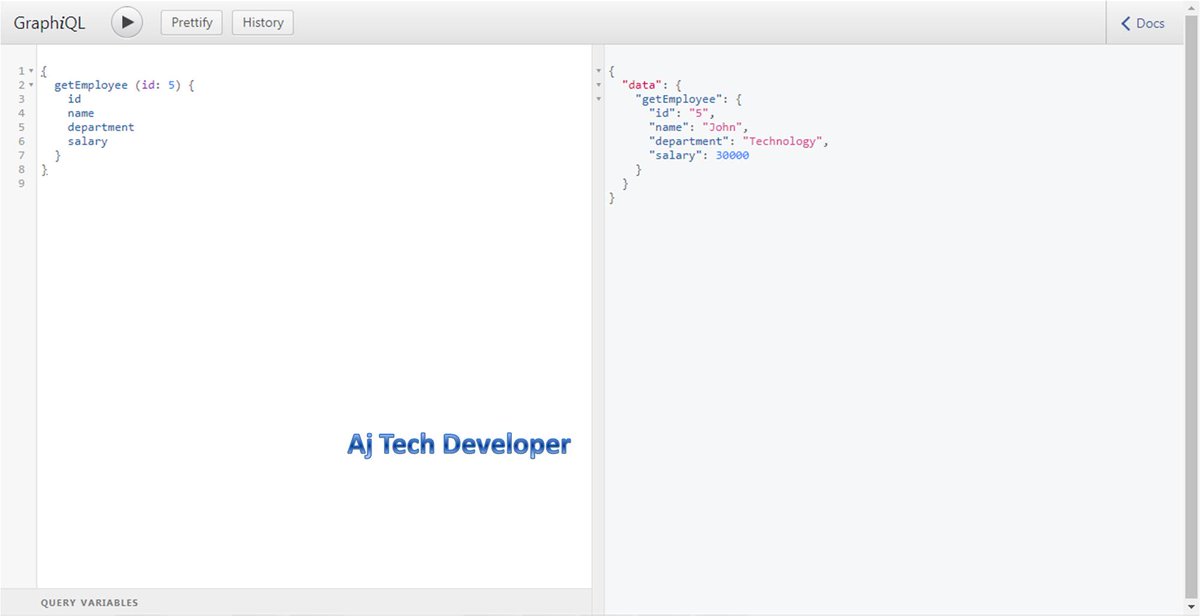 AjTechDeveloper's tweet image. Learn #GraphQL, #SpringBoot @springboot and #MySQL @MySQL integration in simple steps at #SoftwareDeveloperCentral with end to end working code in #GitHub: softwaredevelopercentral.blogspot.com/2019/11/graphq…