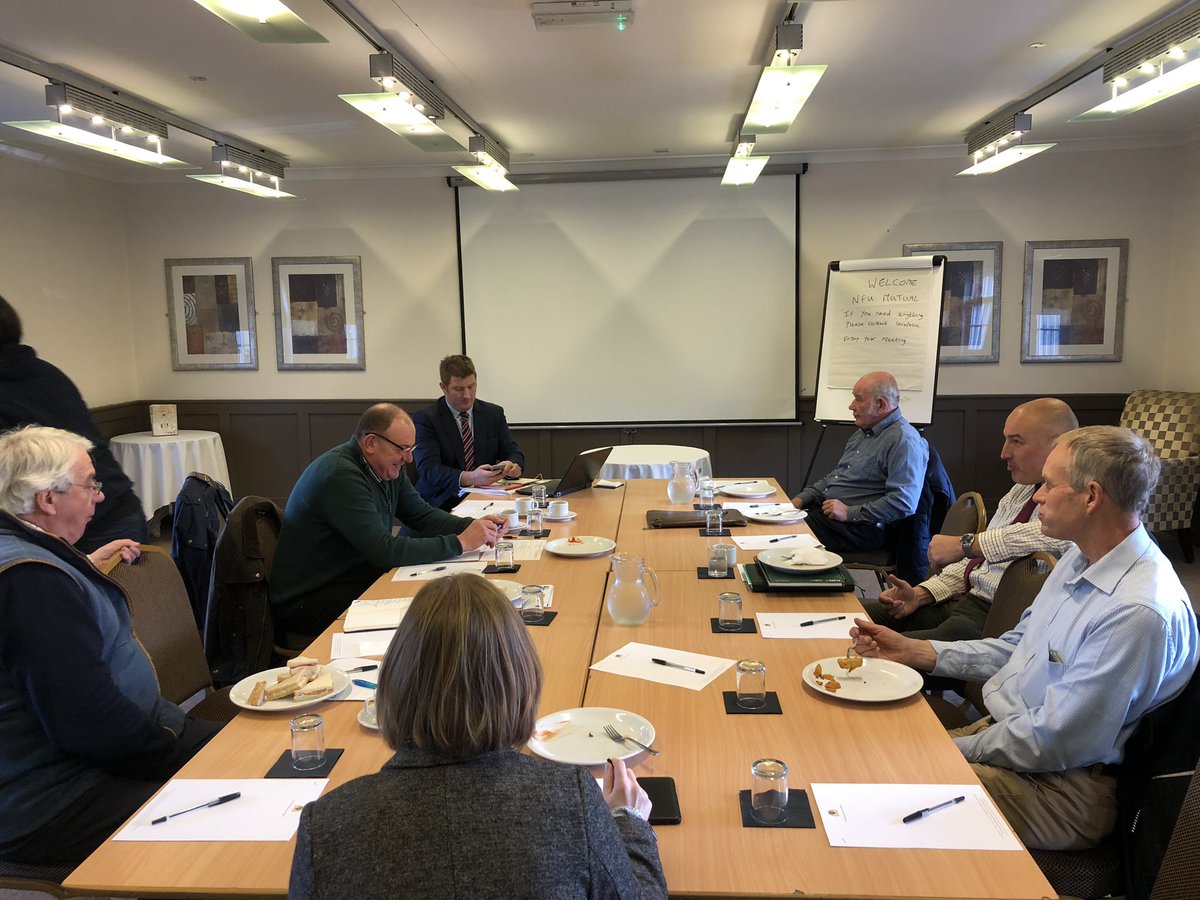NFUDurham's tweet photo. Great meeting with James McCluggage from the #ulsterfarmersunion on the #backstop #frontstop between the UK and NI #nfunortheast #nfu #nfudurham https://t.co/PpqcNoqoAe