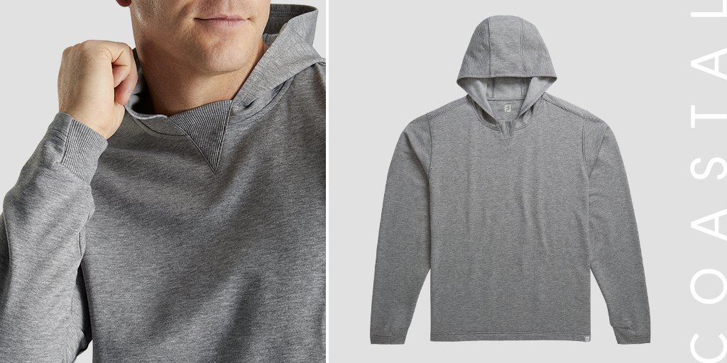 FootJoy's tweet photo. It's always Hoodie SZN!
The new #CoastalCollection Fleece Hoodie has that relaxed, laid-back styling you 🥰: https://t.co/TW91j8Yo8Y https://t.co/Yt6AmSo84K