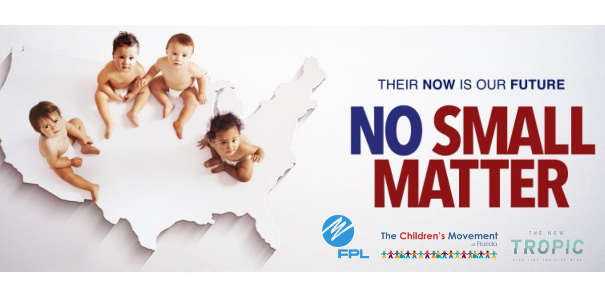 Dinner and a movie? Join us for a free dinner and screening of <a href="/NoSmallMatter/">No Small Matter</a>, a documentary about the incredible potential of our youngest citizens and the child care squeeze felt by millions of hardworking Americans. #ece #ForFloridaChildren eventbrite.com/e/75887504569