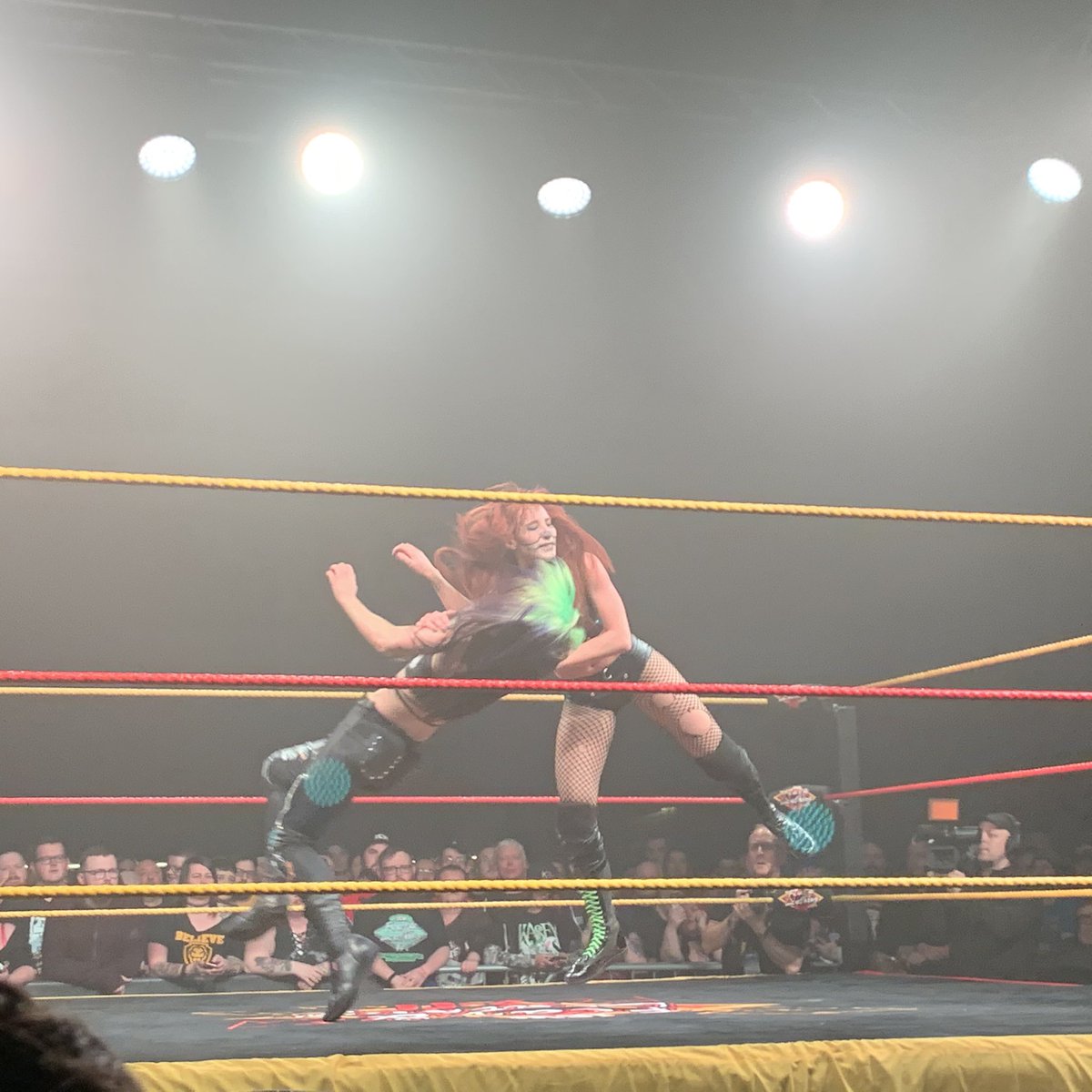 gktweeets's tweet photo. What a weekend @InsaneChampWres @SWG3glasgow for #FLXII night two top-3 #MainEvent #KingsOfInsanity and #WomensTitle amazing show from all performers tix on sale for next year 2mo @TheBarrowlands π https://t.co/xlN37SSJFt