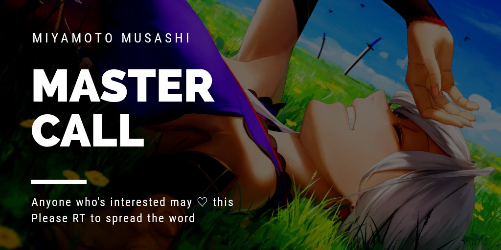 ⠀⠀

    ⠀⠀ ⠀⠀           𝐌𝐀𝐒𝐓𝐄𝐑
 ⠀  ⠀ ⠀ ⠀ ⠀─┈┈   ✿   ┈┈─
⠀⠀ ⠀   ⠀⠀⠀𝐂⠀⠀  𝐀⠀⠀   𝐋⠀⠀  𝐋

⠀⠀ ⠀⠀ ⠀⠀ ⠀⠀  ⠀♡ to apply
                           ↺ to spread the word
⠀⠀ ⠀⠀ ⠀⠀  ⠀ ⠀⠀─┄─