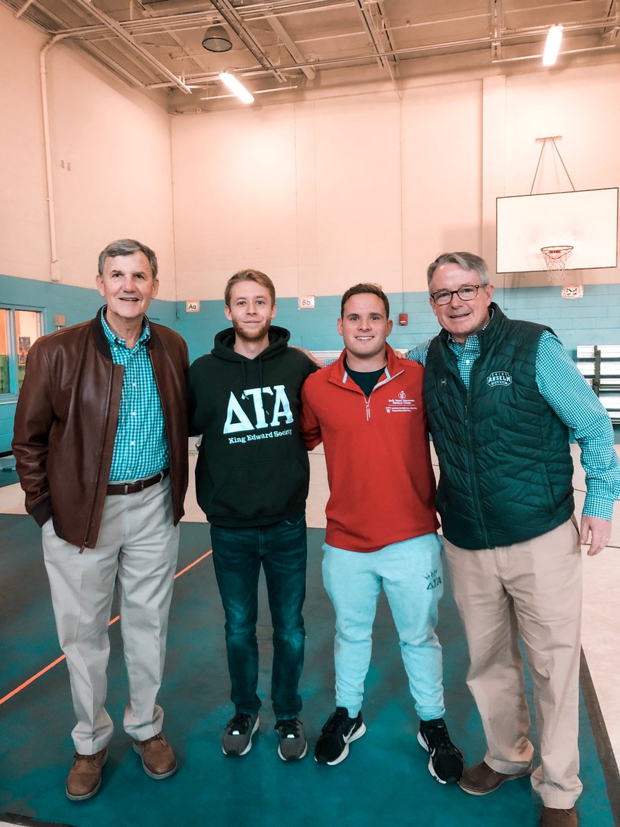 sacmeeliacenter's tweet photo. We were able to capture a few special moments from the tour on Friday. We would like to thank President Favazza and Rich Meelia for joining us. We cannot wait to continue sharing these moments with them. @SaintAnselm #EngageWithIntention #FaMeelia #CommunityEngagement https://t.co/jBJbWc0Dfs
