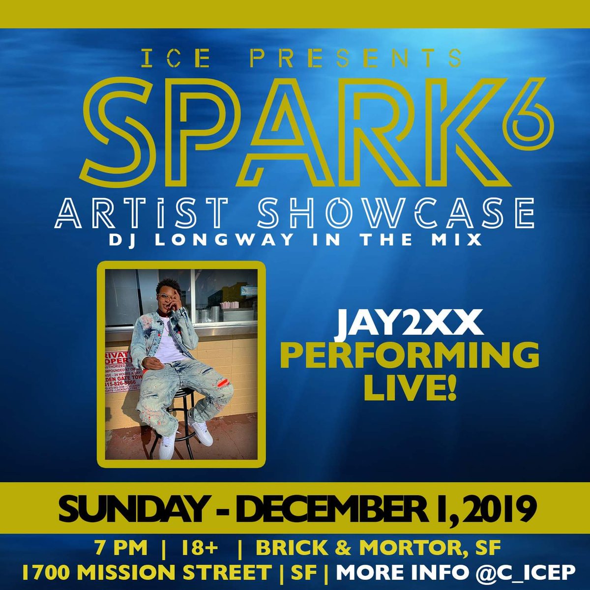 IcePresents's tweet photo. SF Young Artist "Jay2xx" killing it!  All his music lit!  Click da link and check out "Nowadays"!  Catch him live Dec 1st at the #Spark6 Showcase in SF!

IG: 10k2xx
https://t.co/p3yznrNk25

#SF #HipHop #Jay2xx #10k2xx #Nowadays #Lit #OnTheRise #Indie #IcePromo https://t.co/IEbdu05ZfX