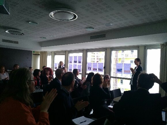 AC3Atlantique's tweet photo. 👉Partners and stakeholders of #BIOREGIOproject discover #BIOREGIO success stories and reflect on the assessment and evaluation of #goodpractices before #Europeanpartners head off to the authentic French countryside #LesMauges for their steering group in #JardindelAnjou https://t.co/6ltD2R3i68
