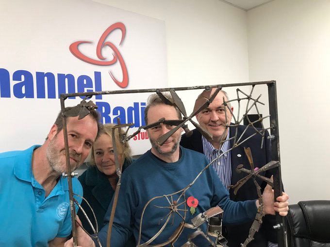 businessbunker's tweet photo. Listen Again to #BBunker Radio Show with @julesserkin
 &amp; guests Robert @TCE_Maidstone @alanfsaunders
 &amp; @jennirjewellery
 Show Sponsor @cyberfortgroup
 https://t.co/vxdNTInloY https://t.co/rE2A99jWvR